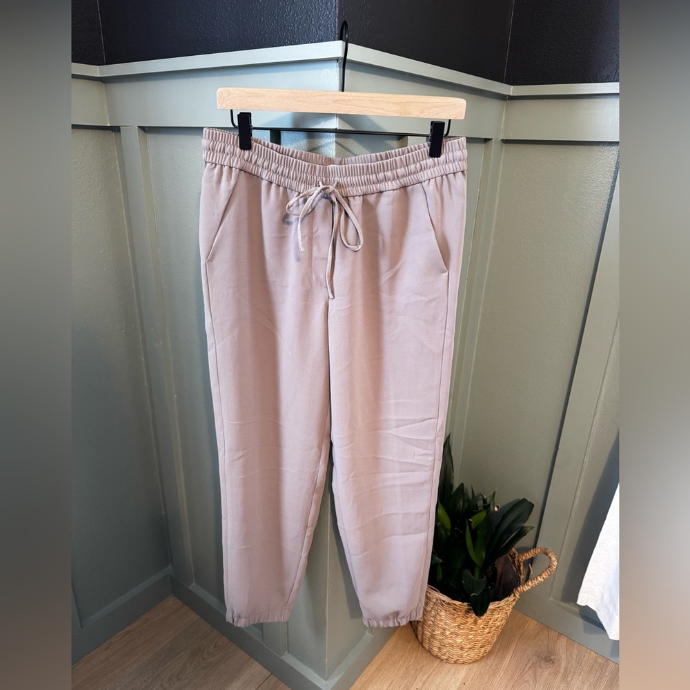 J.CREW | Drapey Drawstring Jogger Ankle Pants